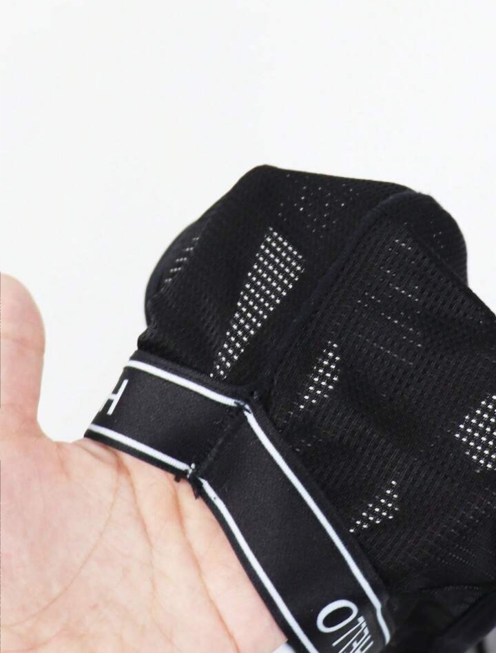 Men's Letter Pattern Cutout Briefs Jockstrap Underwear